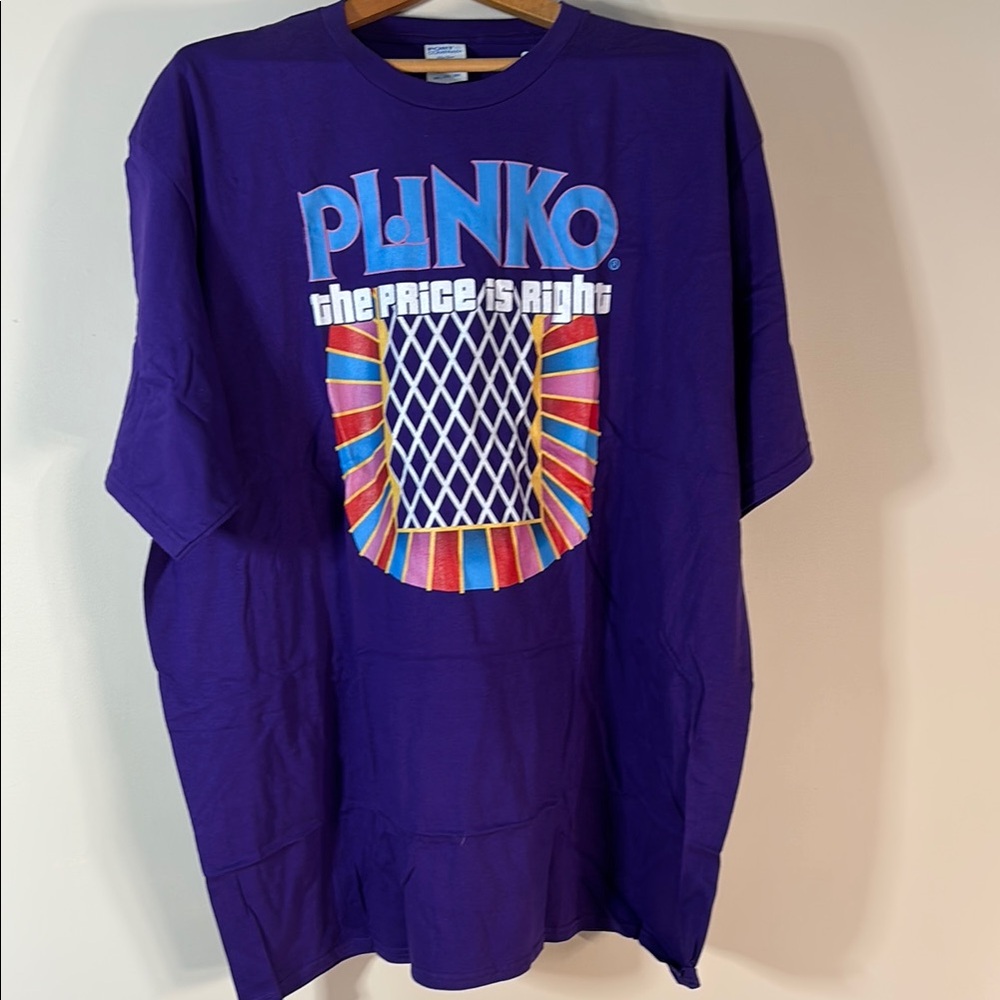 Port and Company Purple Plinko Tee